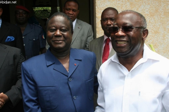 Gbagbo et Bédié  accordent leurs violons